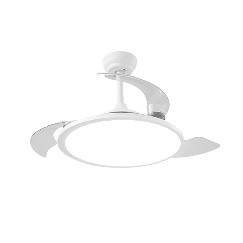 量子点全光谱儿童护眼风扇灯隐形卧室餐厅无频闪吊扇灯